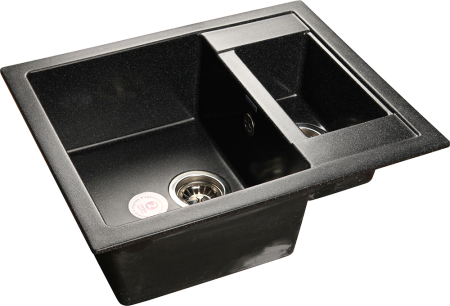 Кухонная мойка GranFest Quadro 610K, Q-610K черный